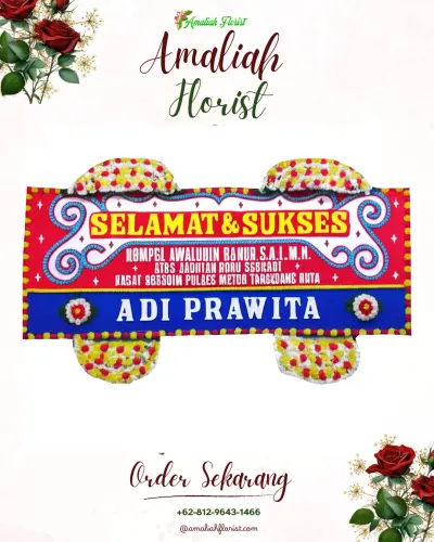 Karangan Bunga Ucapan Selamat bojongloa