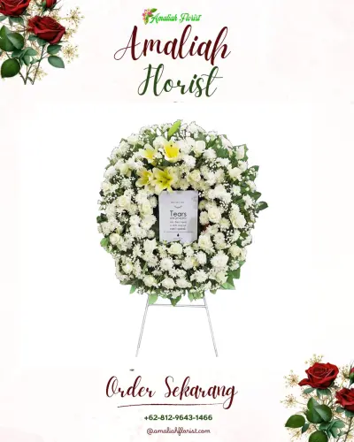 Krans Bunga Duka Cita bojongloa